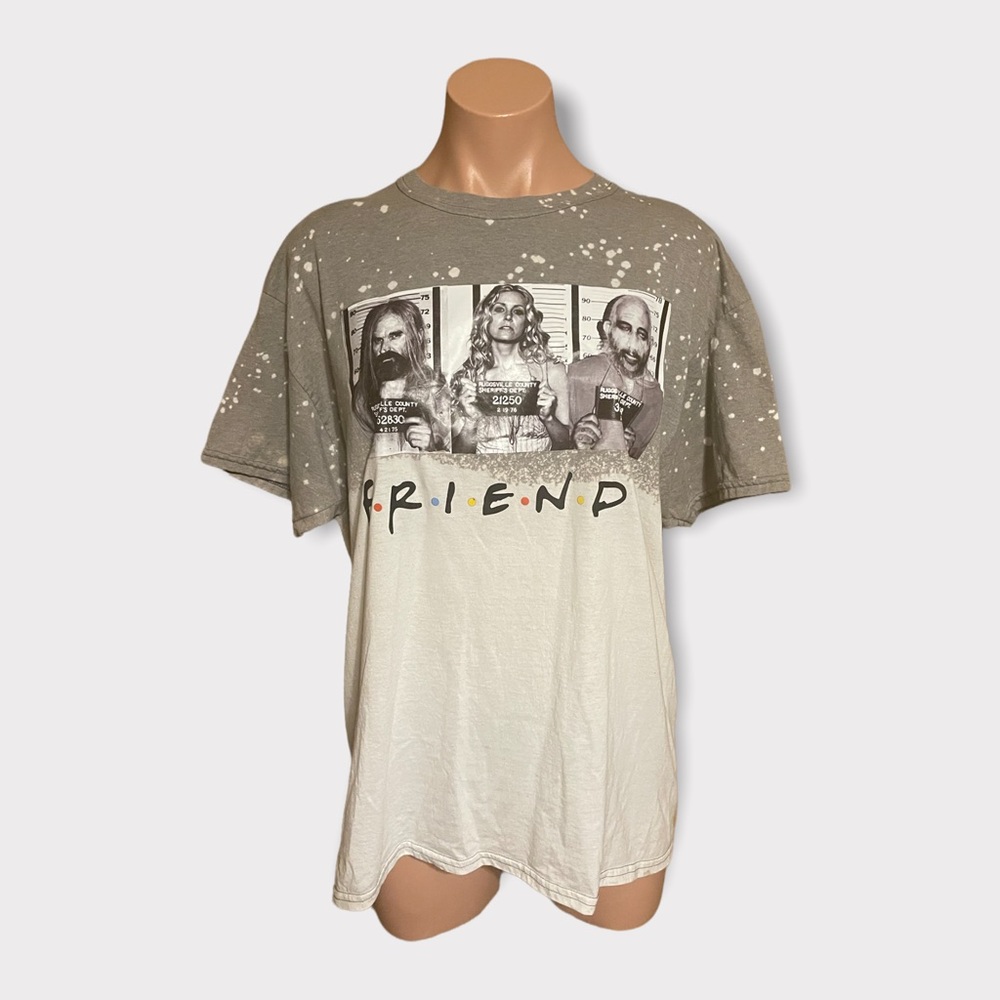 The Devils Rejects Friends Bleached Vinyl Transfer Tee